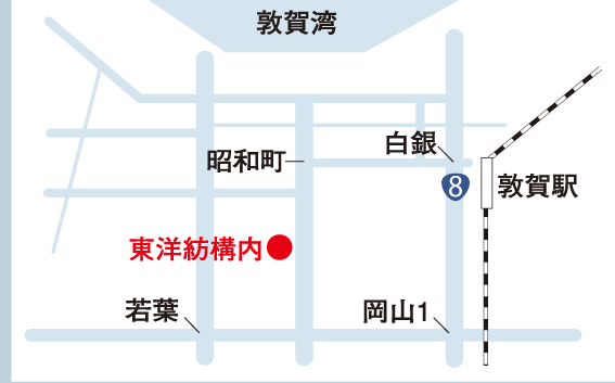 地図：敦賀事業所  分室
